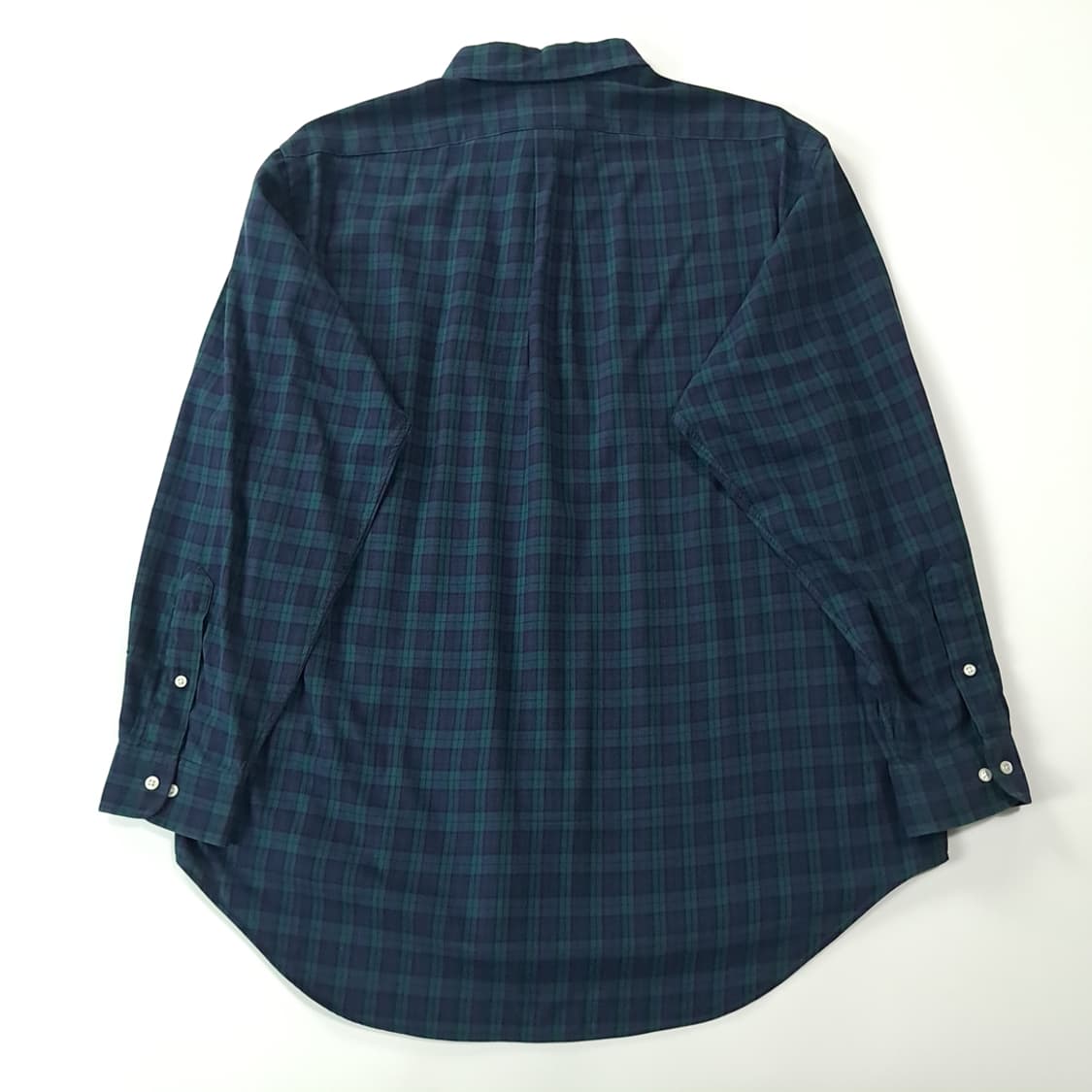 CK296 XL 폴로 90s 모던 블랙워치 타탄체크 버튼다운 셔츠 남방 상품이미지6