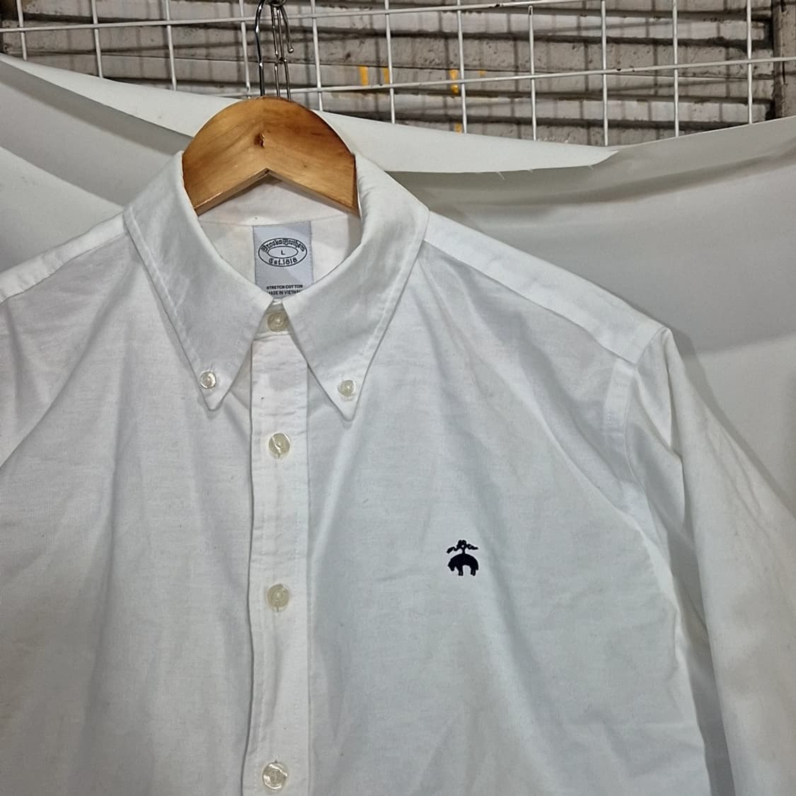 브룩스 브라더스 화이트 셔츠 상품이미지2