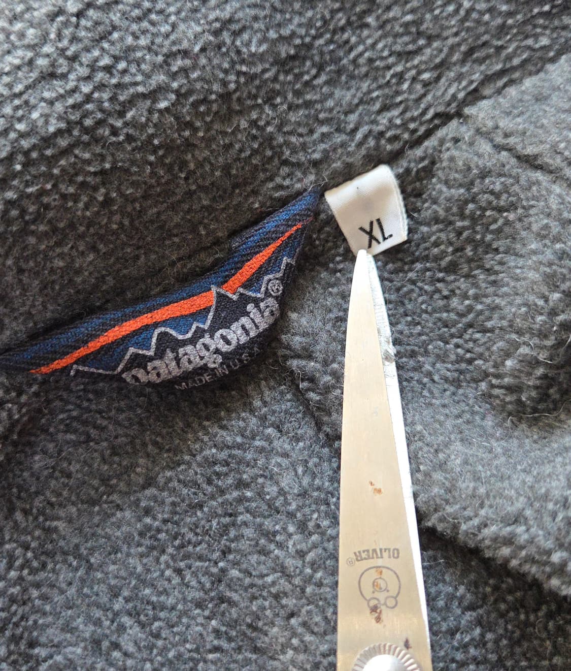 (XL)파타고니아 틸그레이 80s 쉘드 신칠라 봄버 자켓 L 상품이미지4