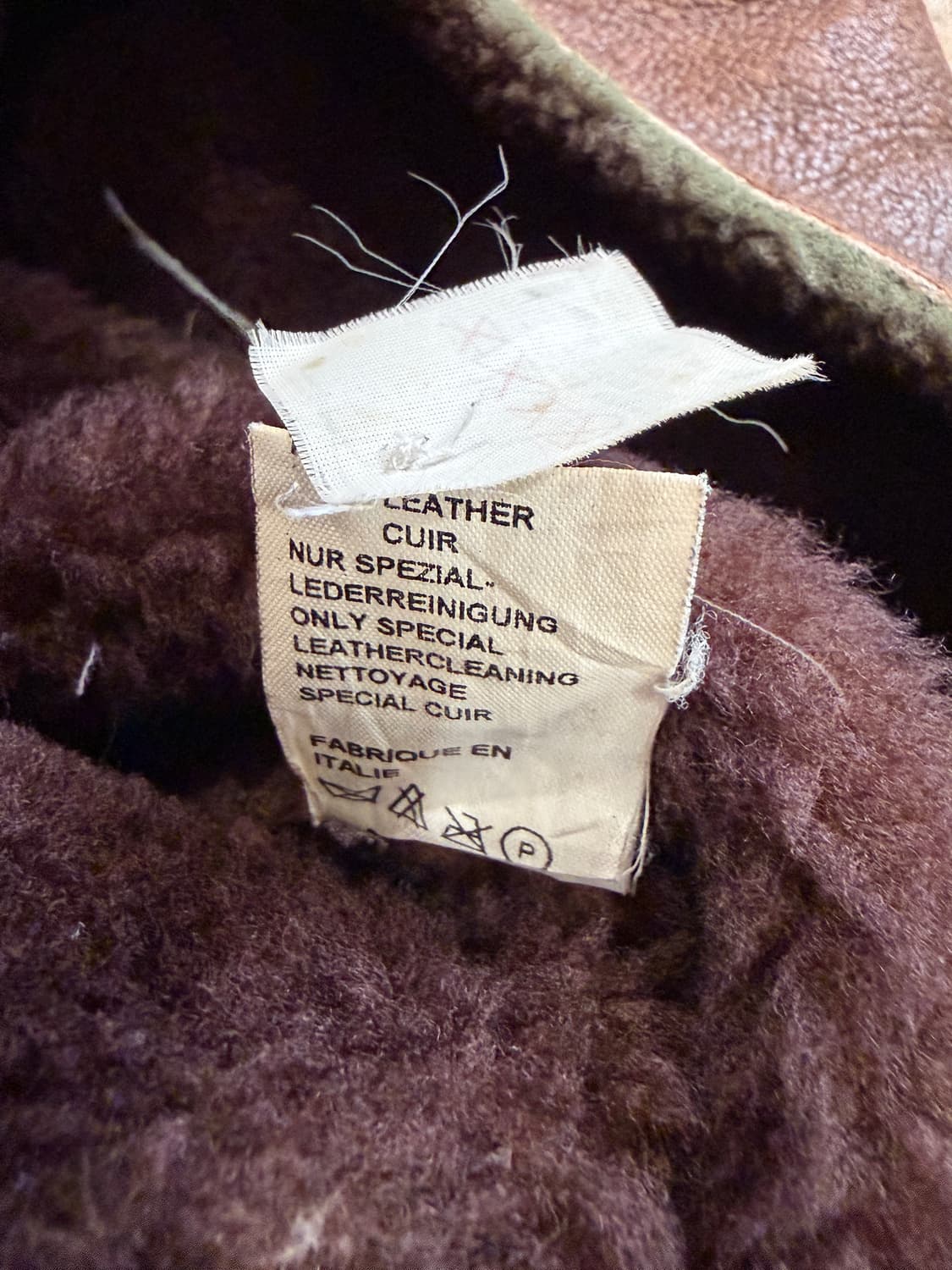 질샌더 램스킨 무스탕 자켓 상품이미지9