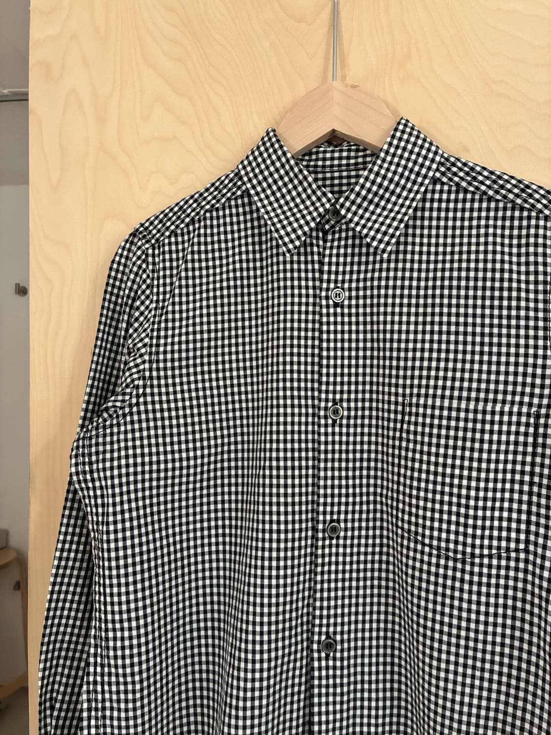 꼼데가르송 블랙 셔츠 상품이미지2