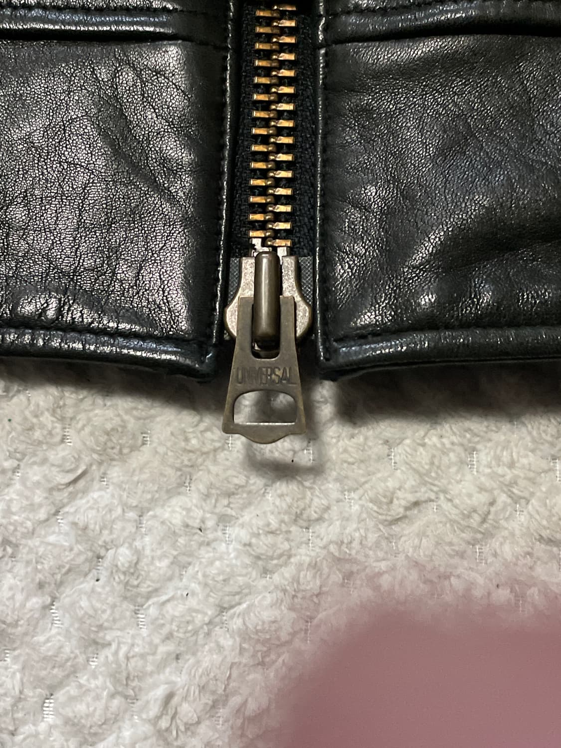 JLD 웨스턴 무드 2WAY 램스킨 양가죽 바이커 레더 자켓 다크 그린 상품이미지7