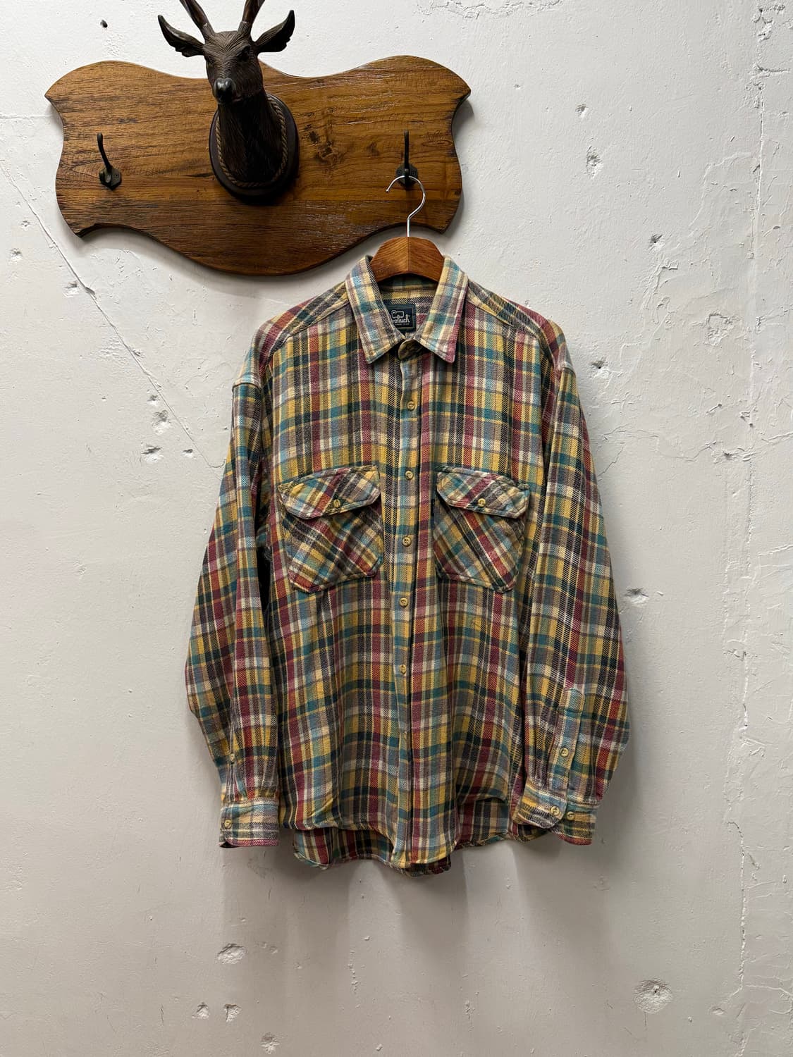 Woolrich Cotton Plaid Flannel Shirt 상품이미지2