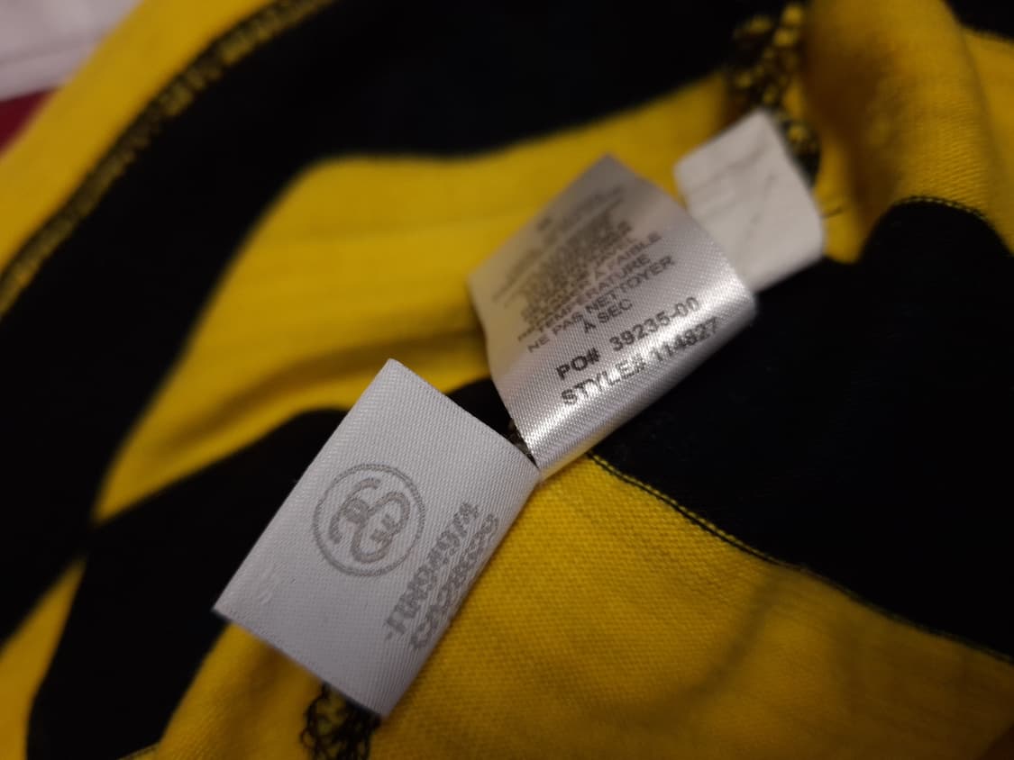 오리지날 스투시 스트라이프 럭비 셔츠 상품이미지6