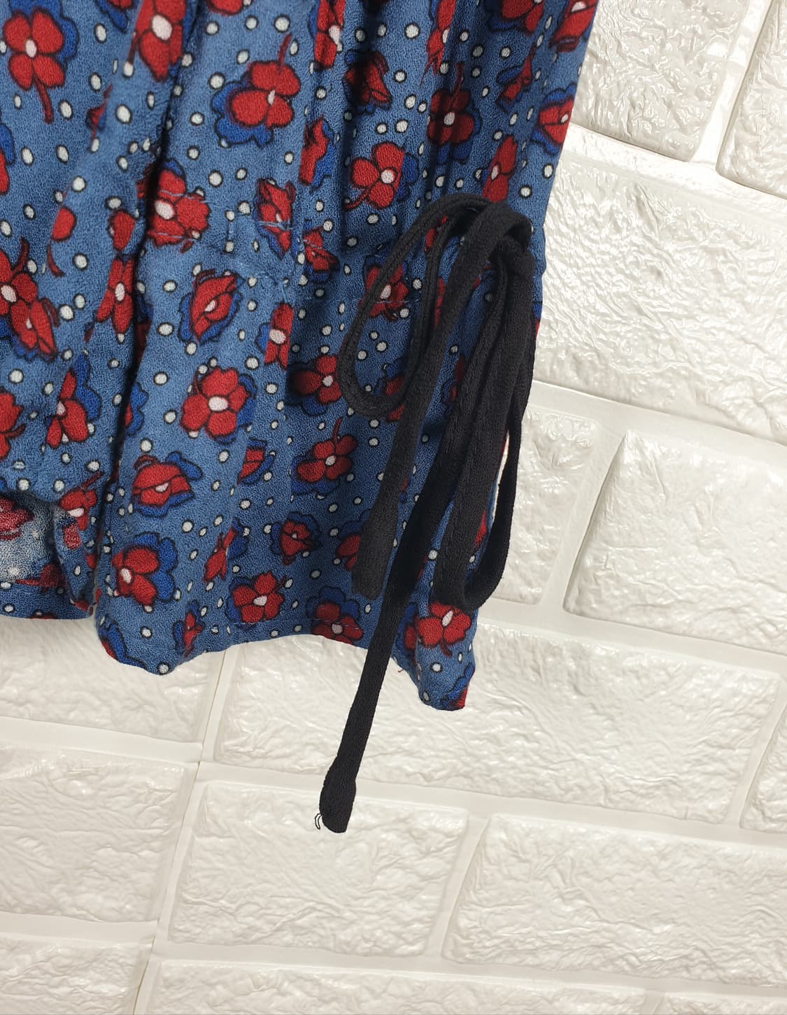 [55]망고 셔츠형 리본 블라우스 (새상품) 상품이미지4