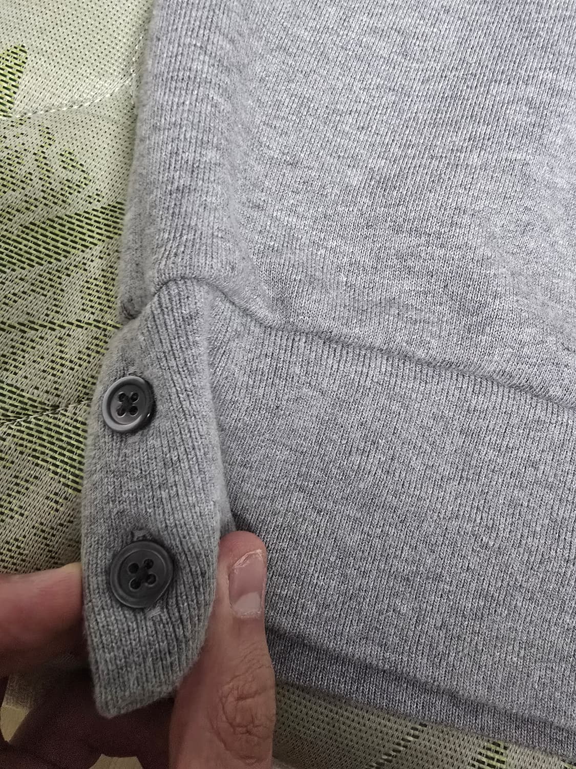 (새상품급)톰브라운 백삼선 그레이 맨투맨 5사이즈 상품이미지5