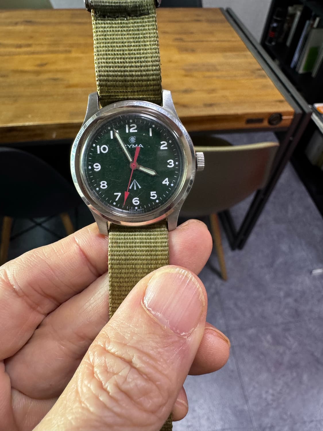 Cyma 필드워치(로얄아미 브로드애로우) 상품이미지4