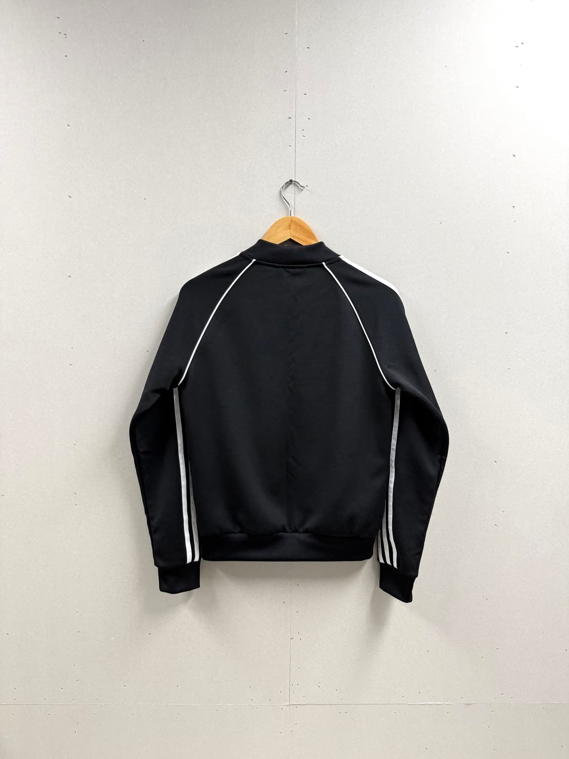 여성 S / 아디다스 슈퍼스타 트랙탑 져지 블랙 상품이미지5