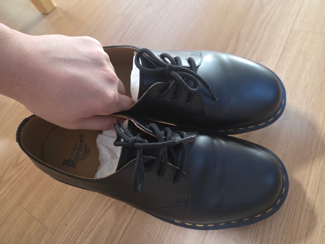[UK8 270] 닥터마틴 1461 스무스 블랙 상품이미지2