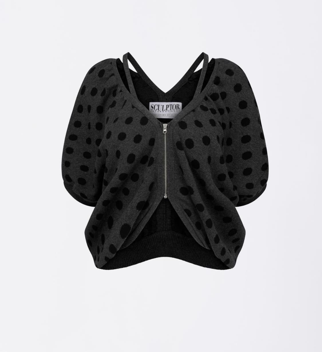 스컬프터 니트 가디건 상품이미지3