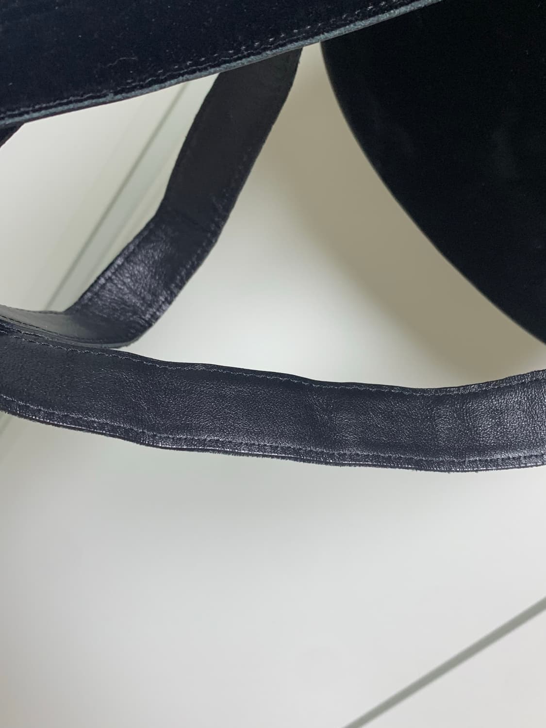 더바넷 벨벳 미니 백팩 블랙 상품이미지5