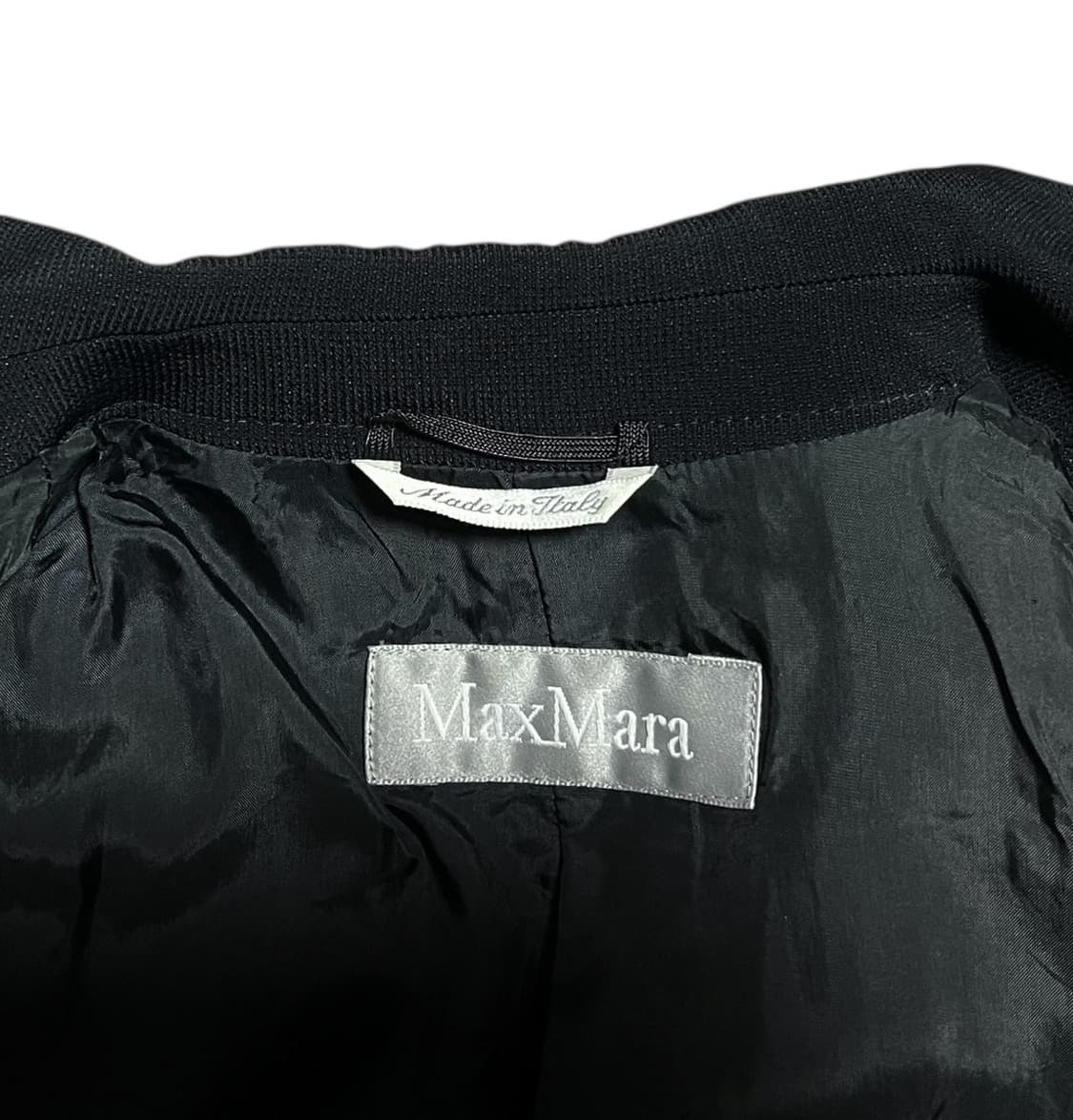 MaxMara 막스마라 이태리 메이드 클래식 블랙 자켓 상품이미지2