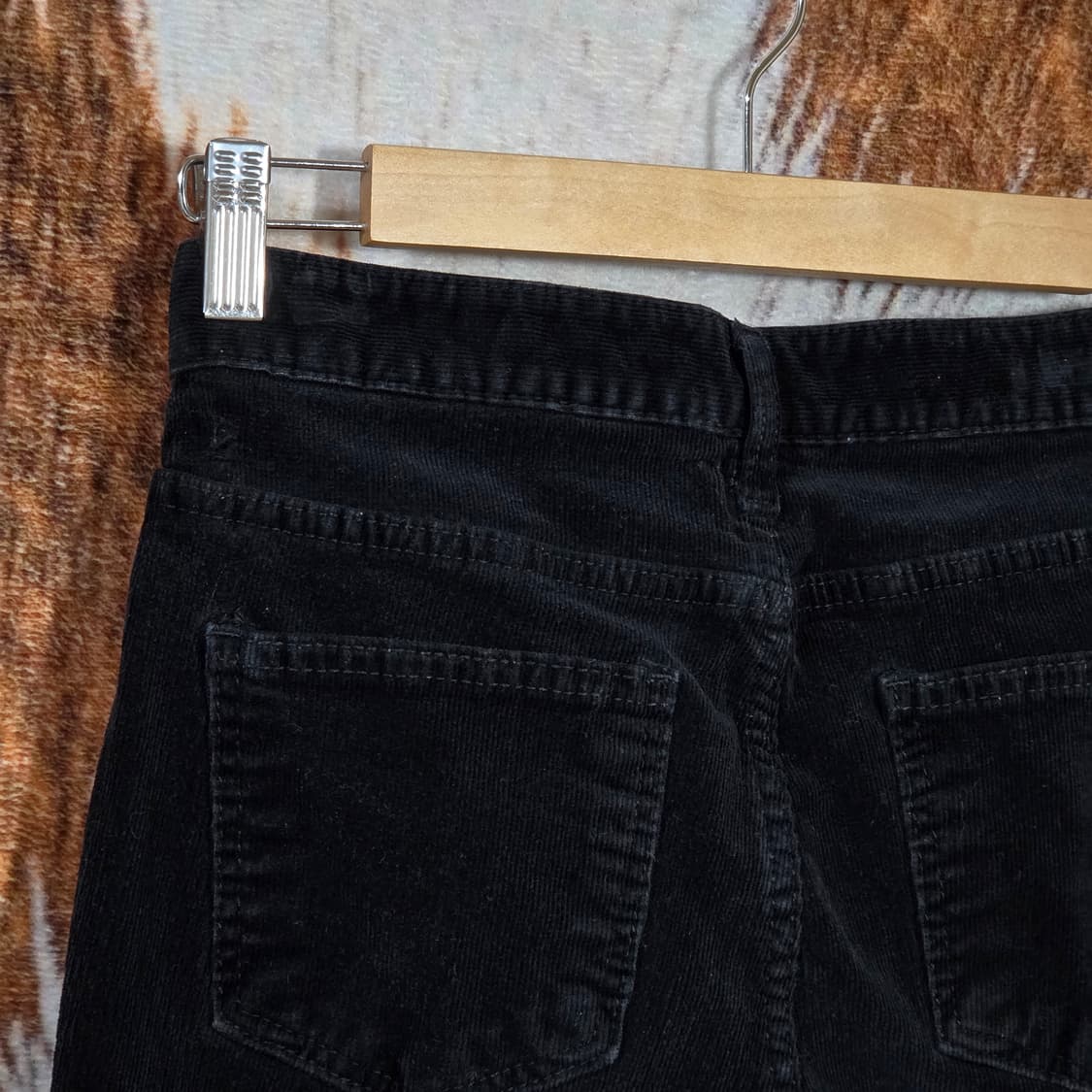 코듀로이 블랙 부츠컷 팬츠 상품이미지5