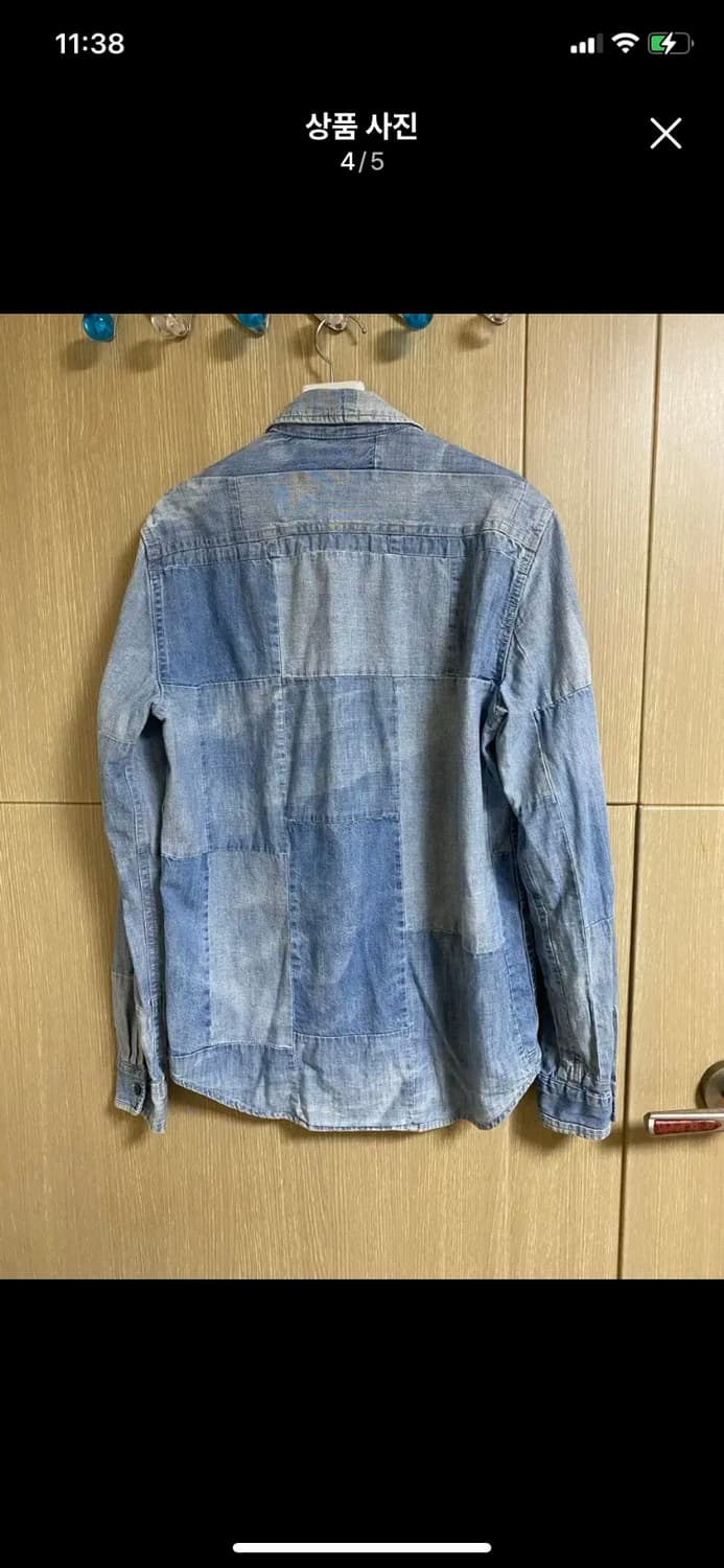 POLO DENIM&SUPPLY 패치워크 셔츠 S사이즈 상품이미지4