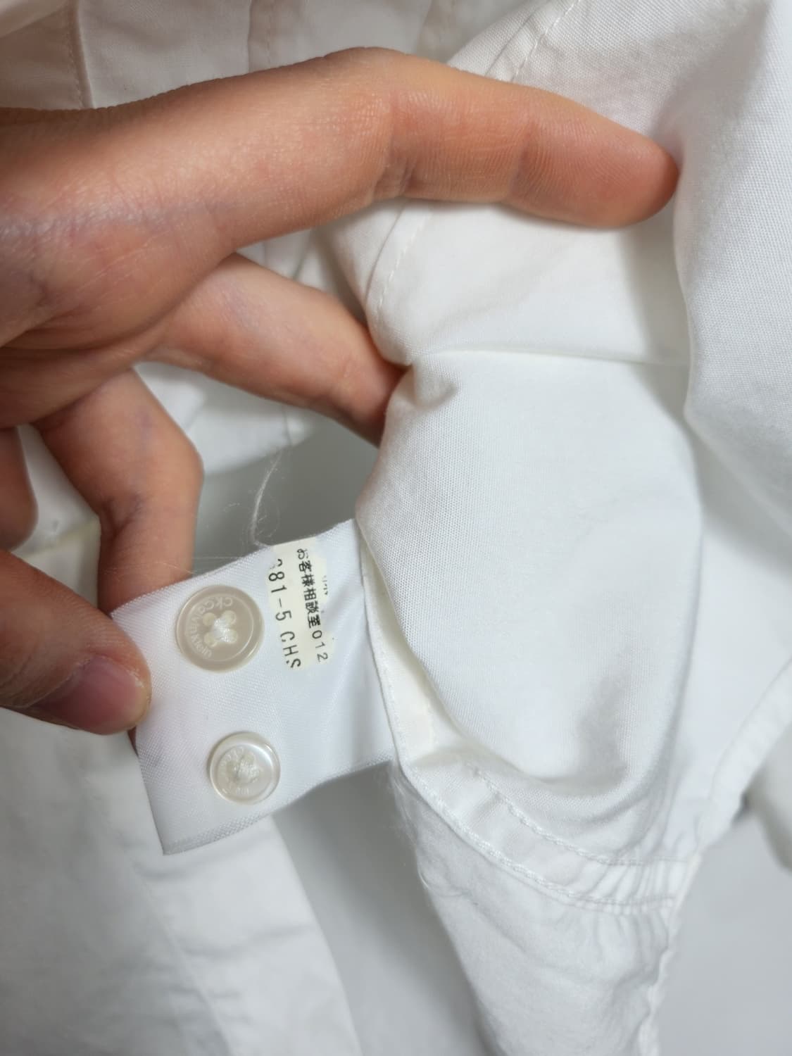 M 캘빈 클라인 화이트 셔츠 상품이미지4