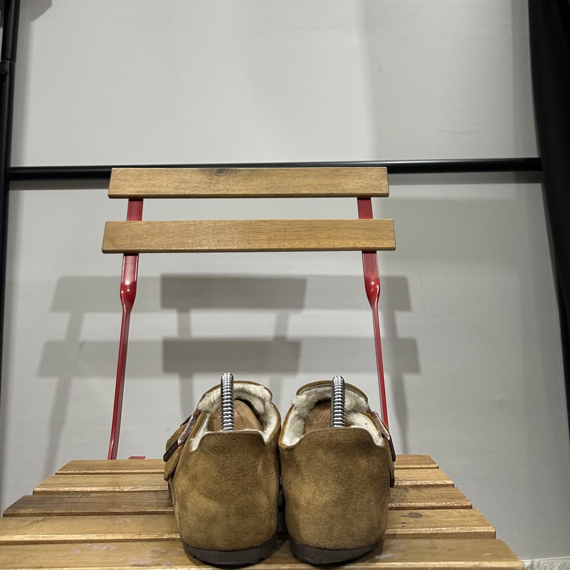 230) 버켄스탁 뮬 여성 여자 신발 런던 시어링 슈즈ㅑ 상품이미지4