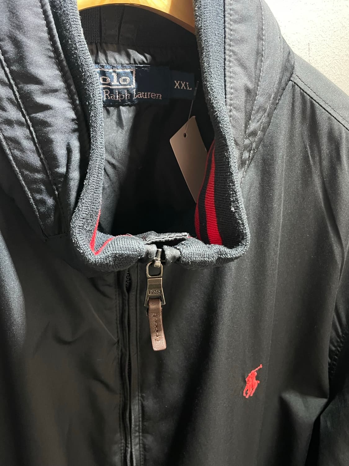XXL 폴로랄프로렌 블랙 나일론 자켓 상품이미지5