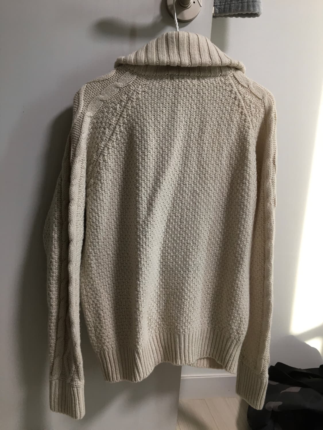 무료배송) 모리걸st 아이보리 꽈배기 니트 가디건 상품이미지2