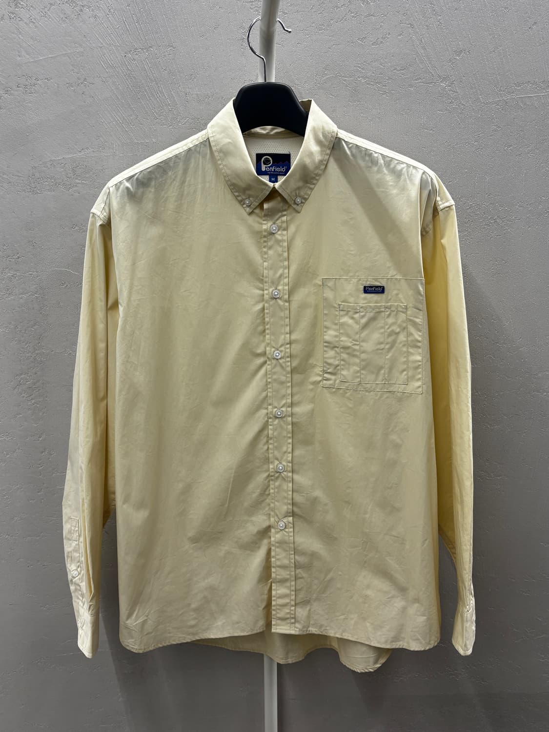 펜필드 포켓 패치 크림 긴팔셔츠 M 상품이미지2