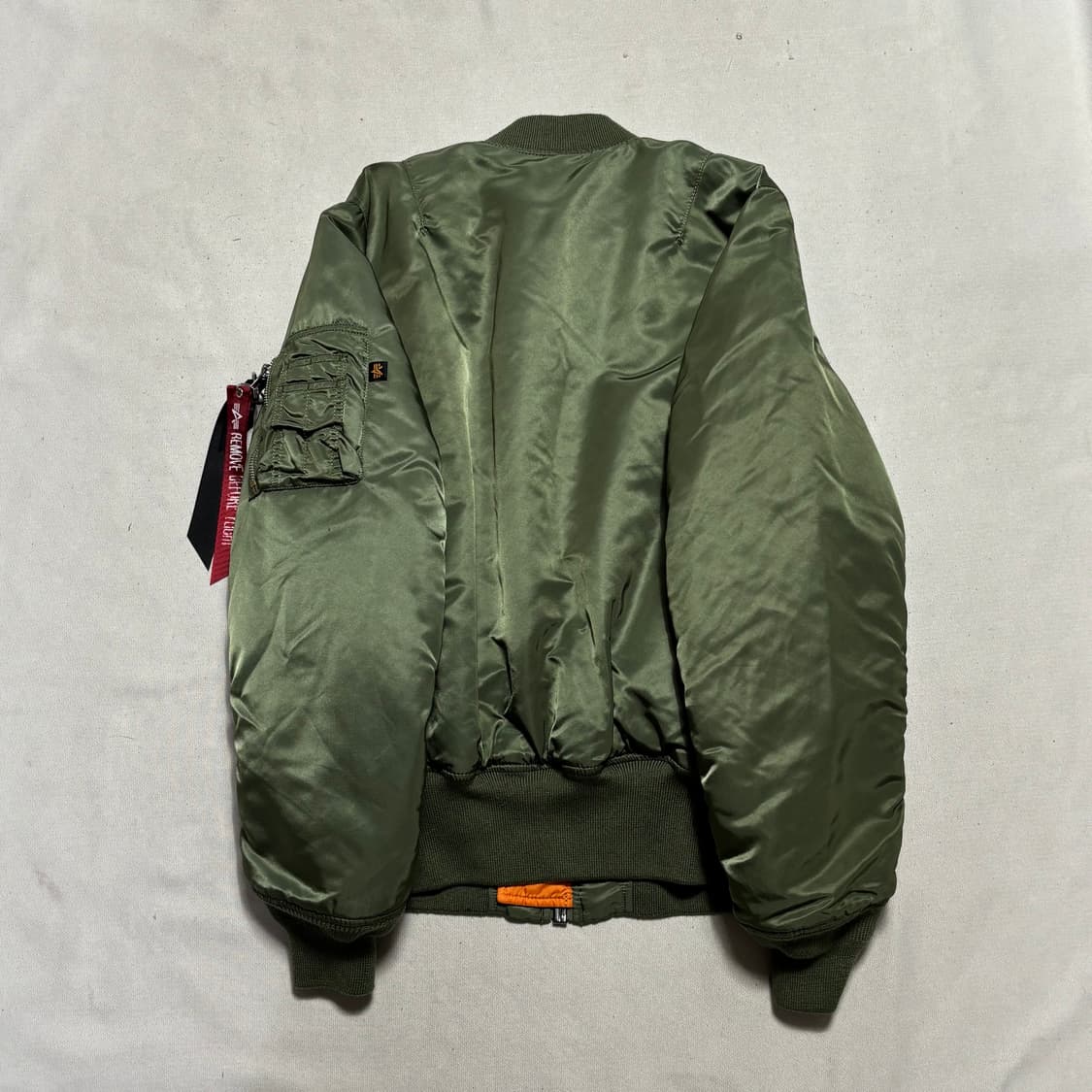 XS 알파 인더스트리 리버시블 ma-1 항공 자켓 상품이미지3