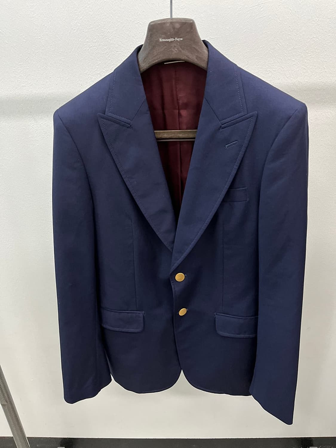 105) 구찌  네이비 금장콤비 춘추 자켓 상품이미지3