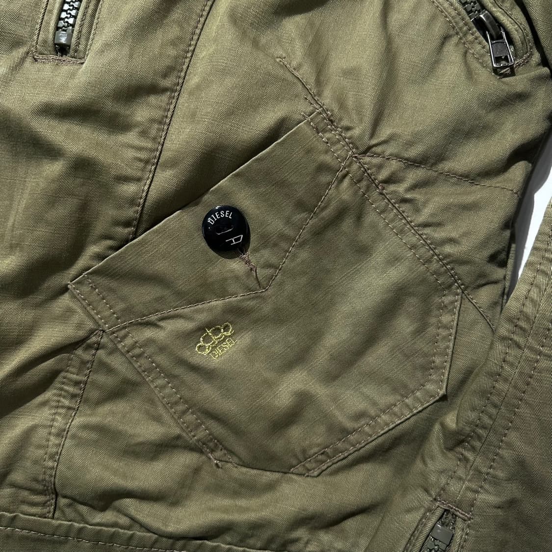 디젤 밀리터리 멀티 바이커 자켓 상품이미지6