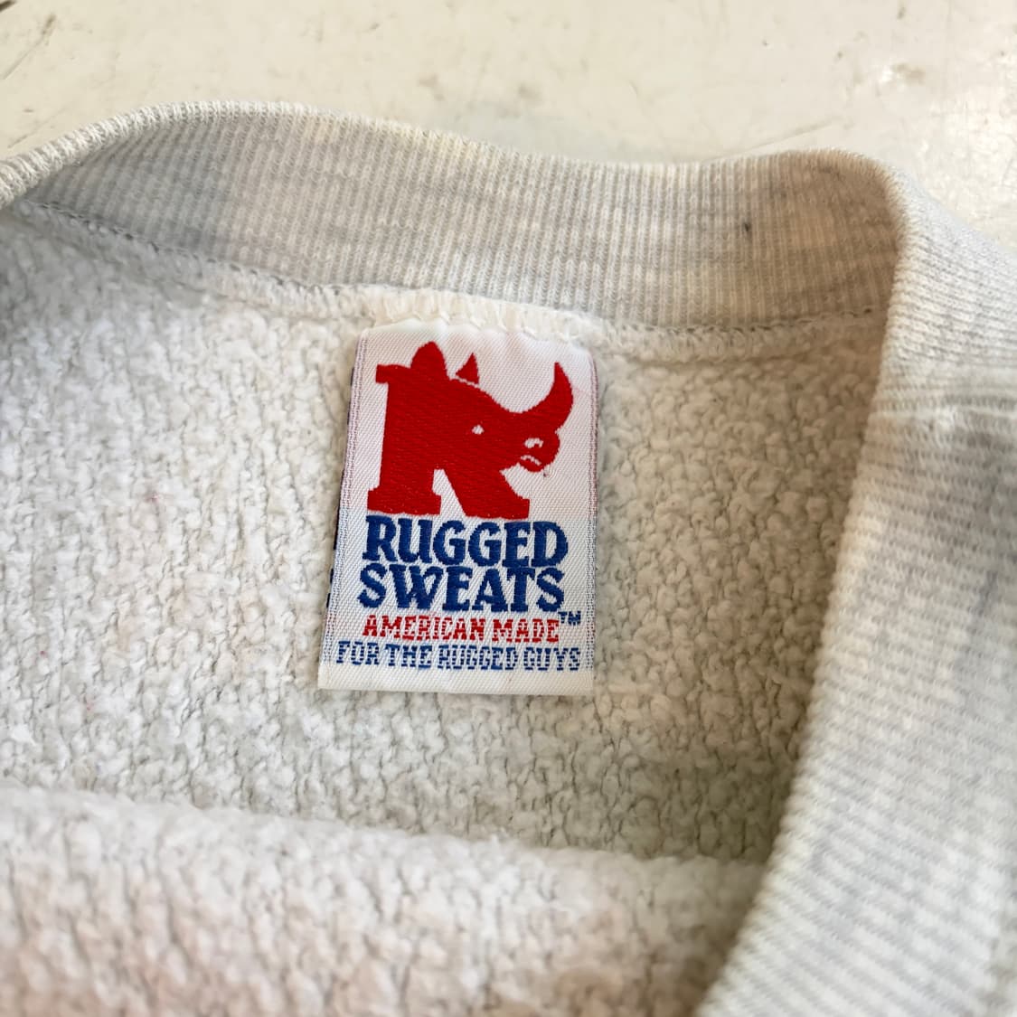 90s USA Rugged Sweats 빈티지 스웻셔츠 XL 상품이미지6