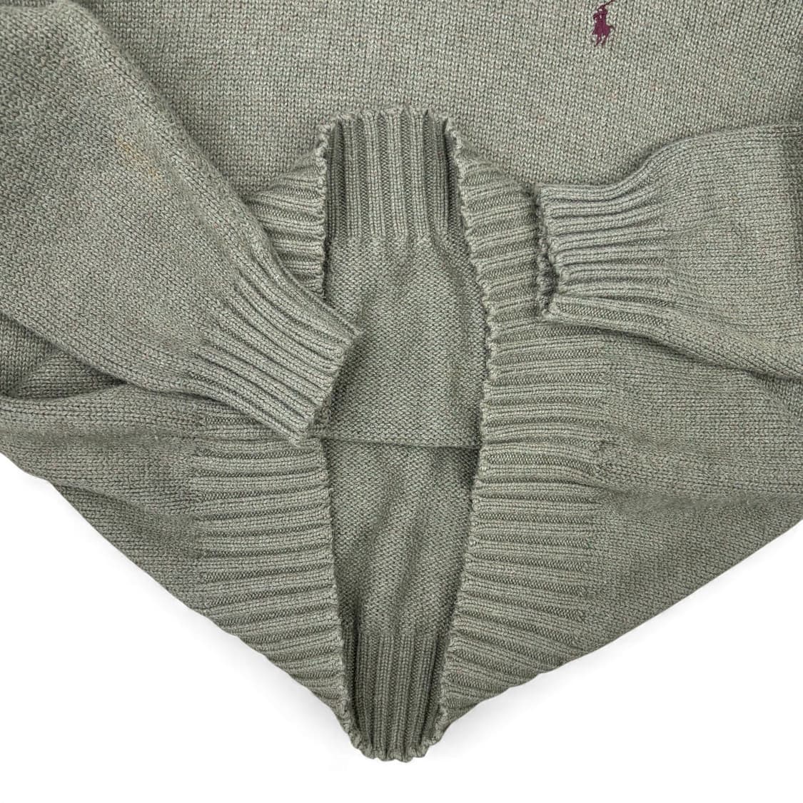 90's 폴로 코튼 스웨터 상품이미지5