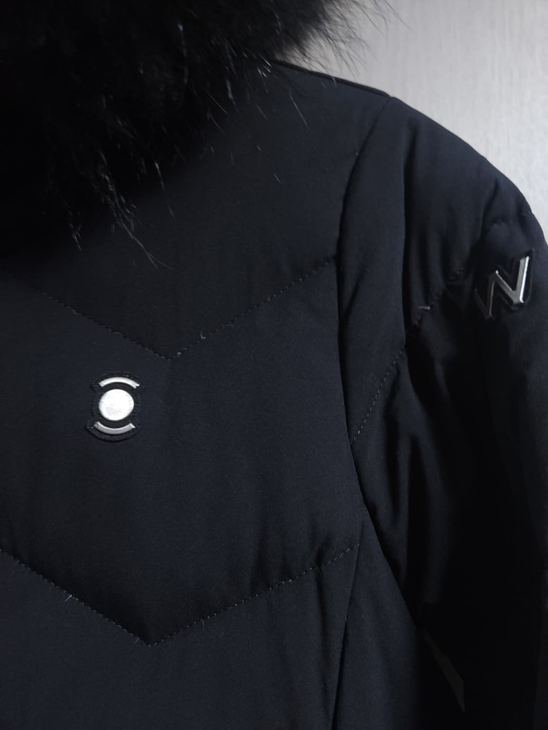 와이드앵글 골프 구스다운 롱패딩, L 상품이미지2