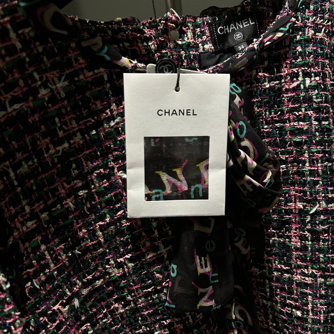 샤넬 스카프 트위드 탑 상품이미지7