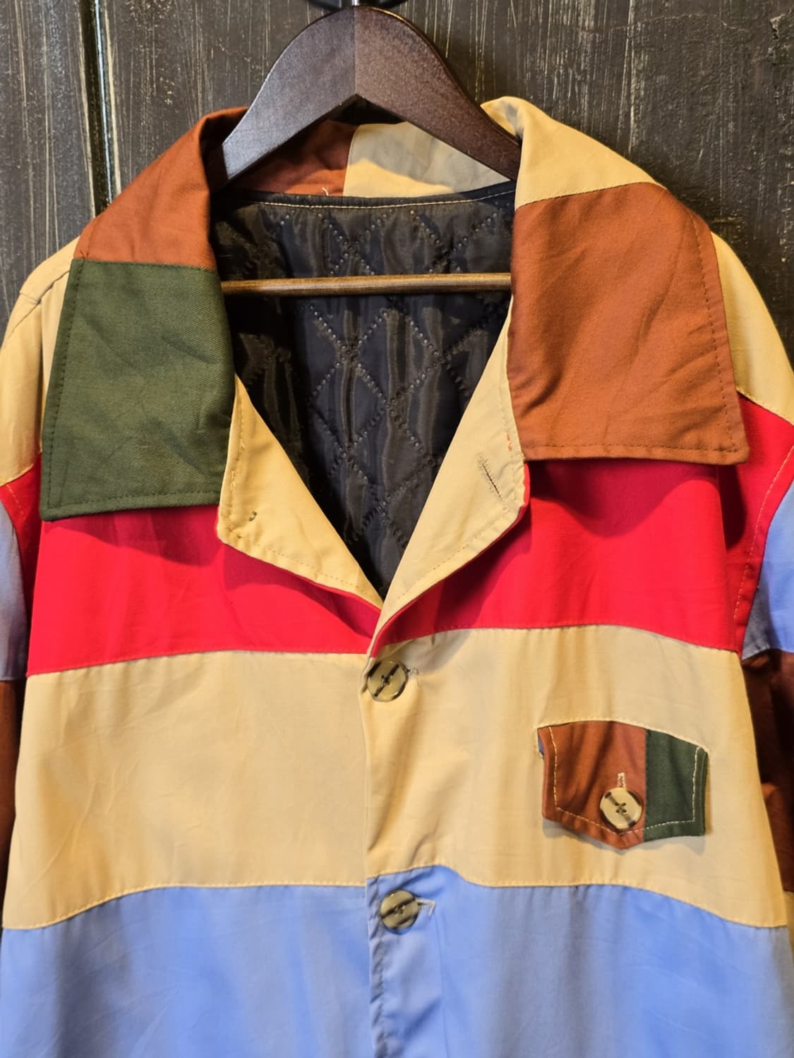 Multi-Color Patchwork Jacket 상품이미지2