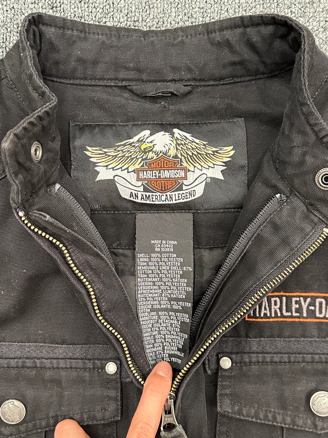 L)할리데이비슨 자켓 상품이미지4
