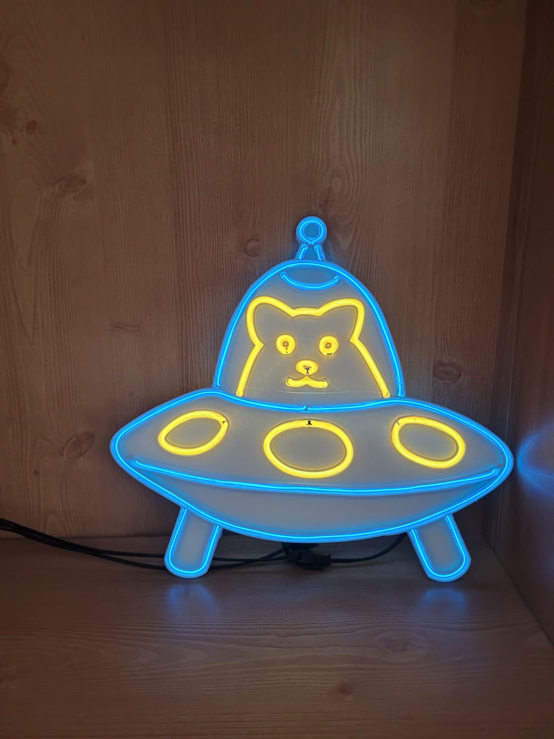 네온사인 햄스터 ufo 외계인 led 램프 무드등 조명 상품이미지5
