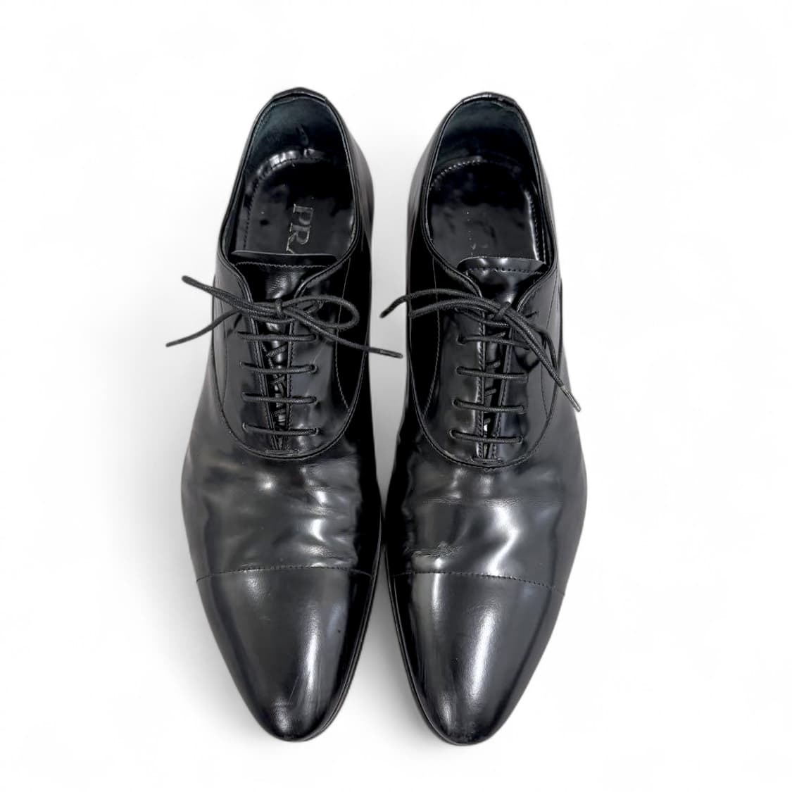 프라다 레이스업 더비슈즈 상품이미지1