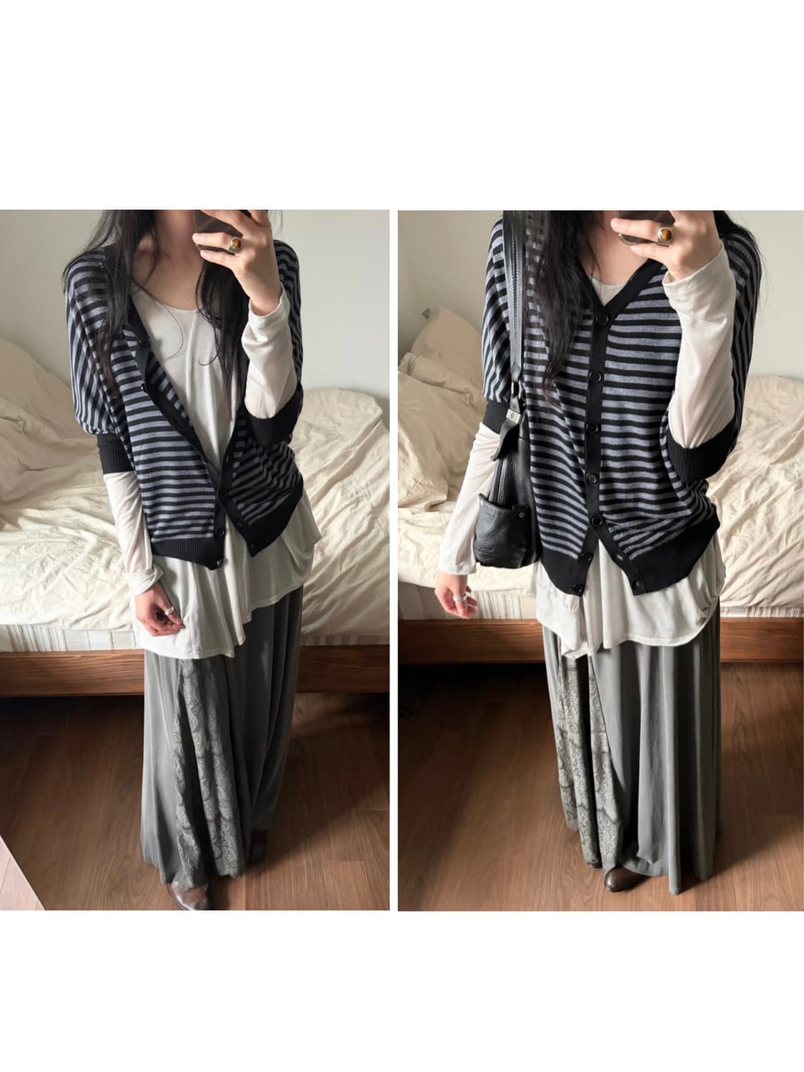 stripe knit cardigan 상품이미지3