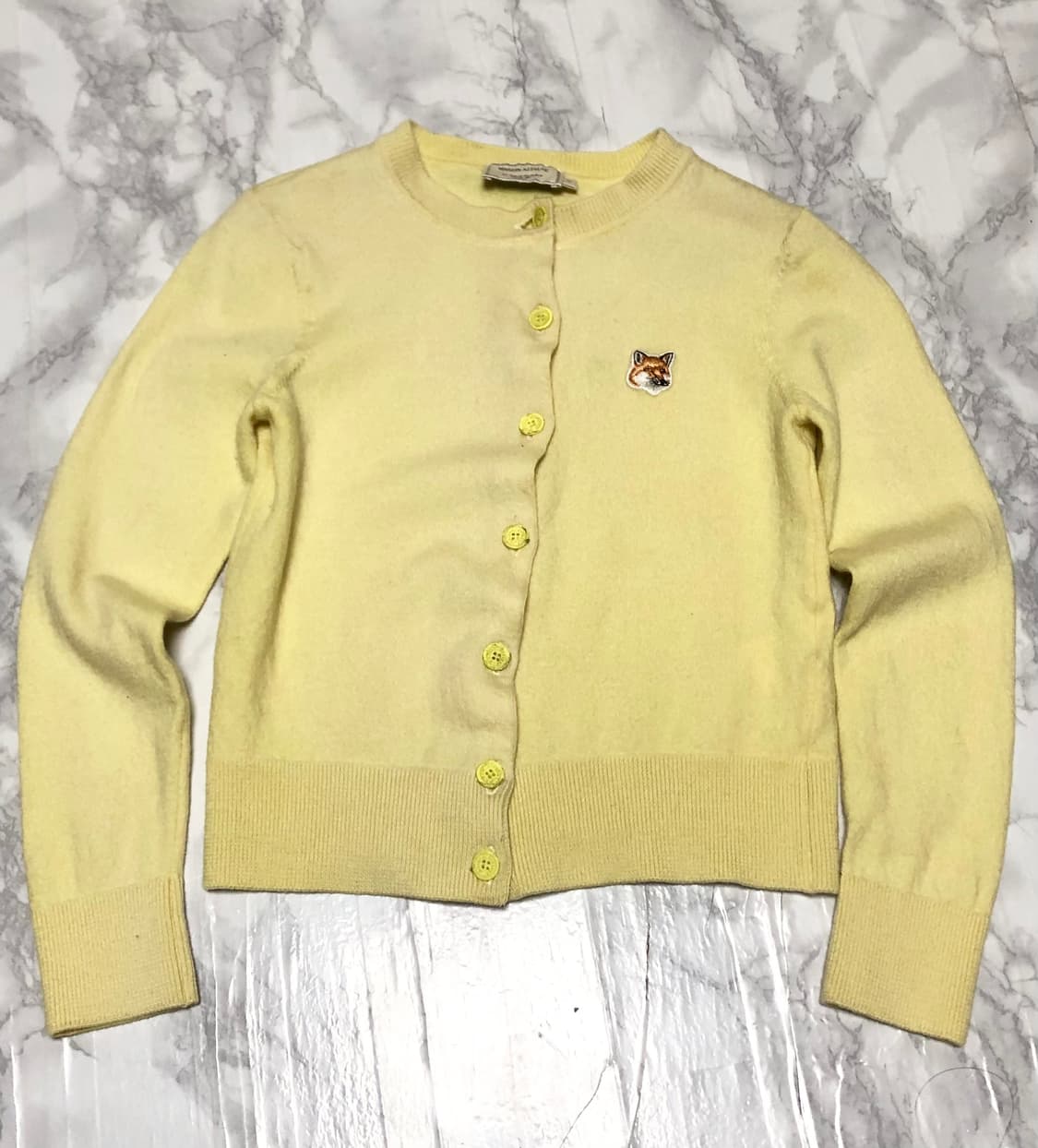 메종키츠네 가디건 폭스헤드 여성용 상품이미지2