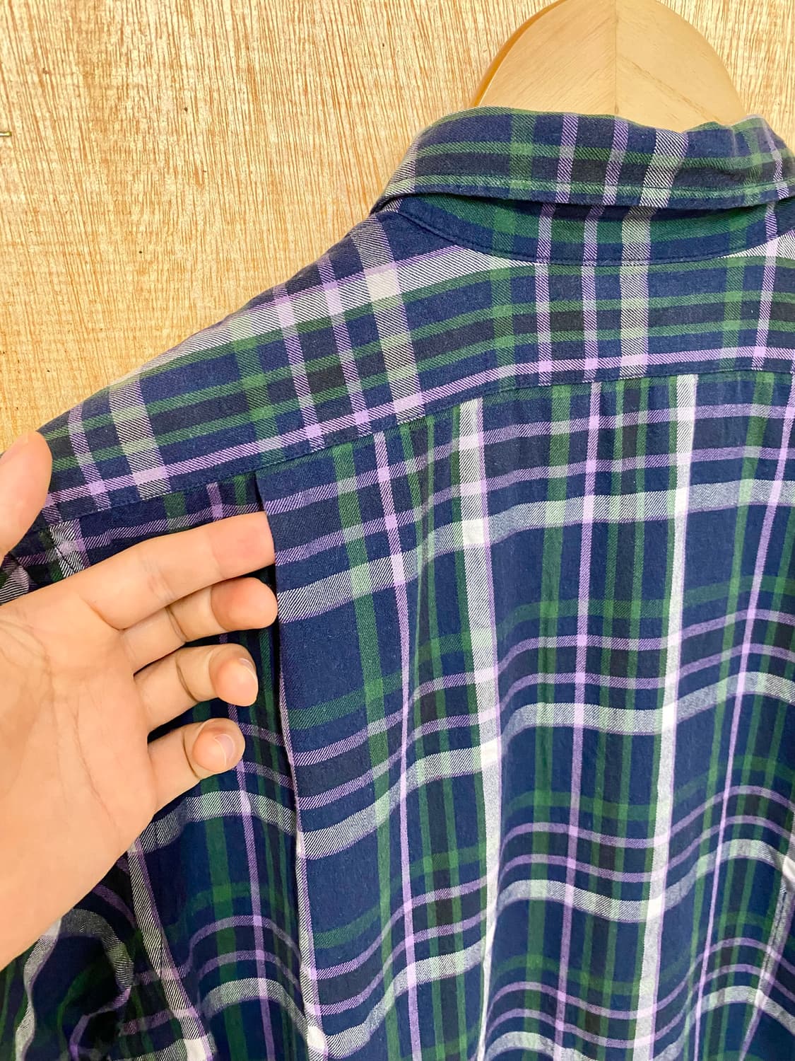 BEAMS madras check shirts 빔즈 마드라스 체크셔츠 상품이미지10