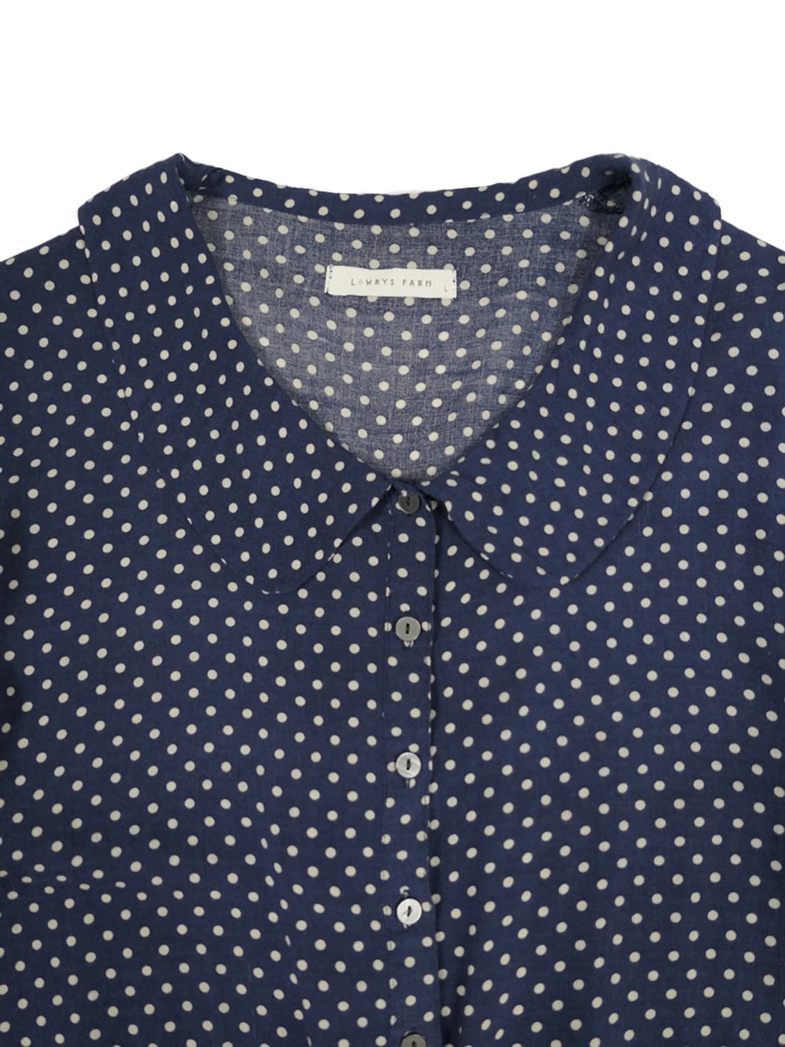 Lowrys Farm dot blouse jacket 상품이미지2