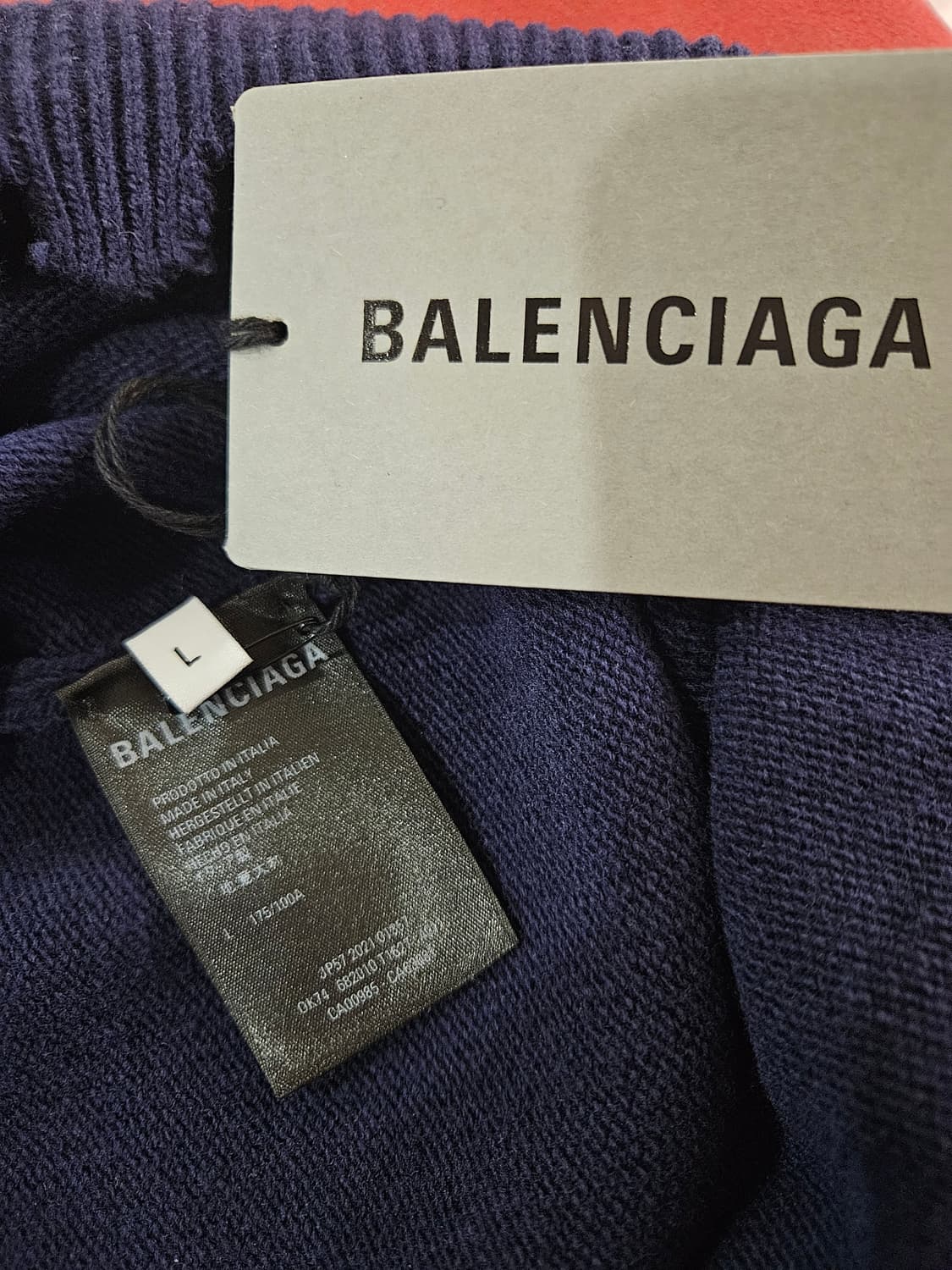 [L] 발렌시아가 더블B 자수 로고 니트 스웨터 상품이미지8