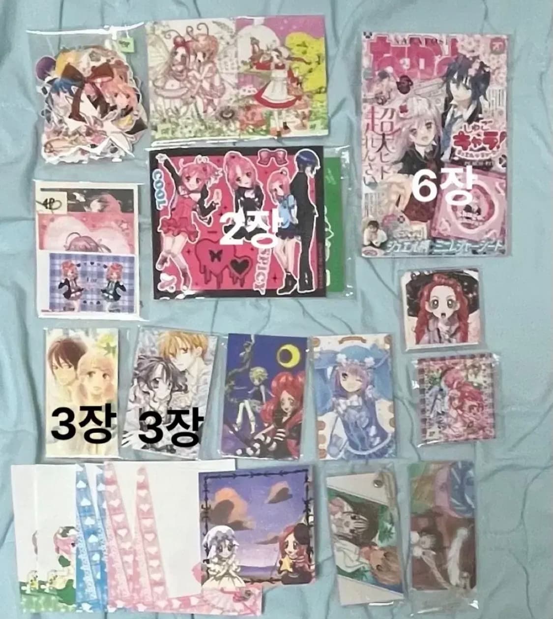 캐릭캐릭체인지+슈가슈가룬+달빛천사+너에게닿기를 굿즈 세트 상품이미지1