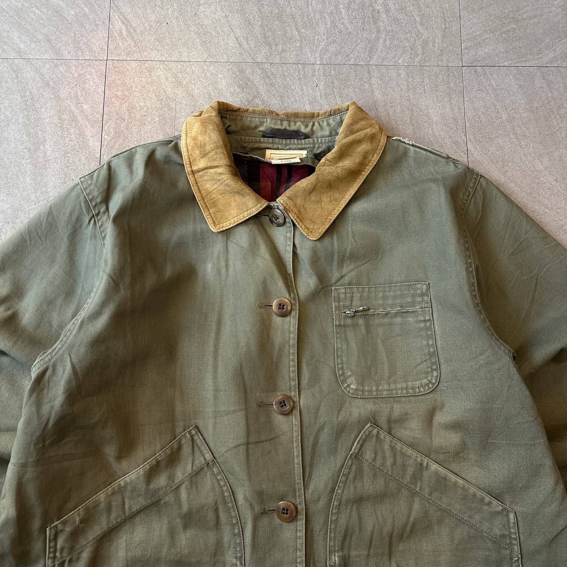 L.L.bean 엘엘빈 카키 헌팅 자켓 상품이미지3