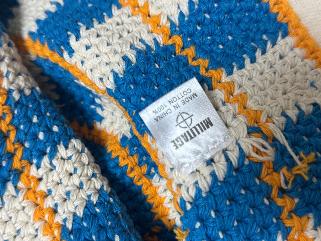 🐠 체크 크로셰 버킷햇 상품이미지3