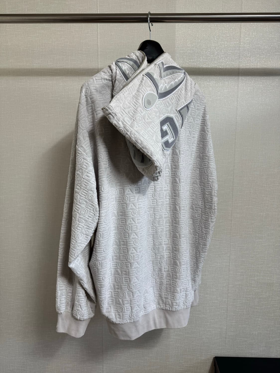 베이프 럭스 샤크 후드 집업 2XL 상품이미지3