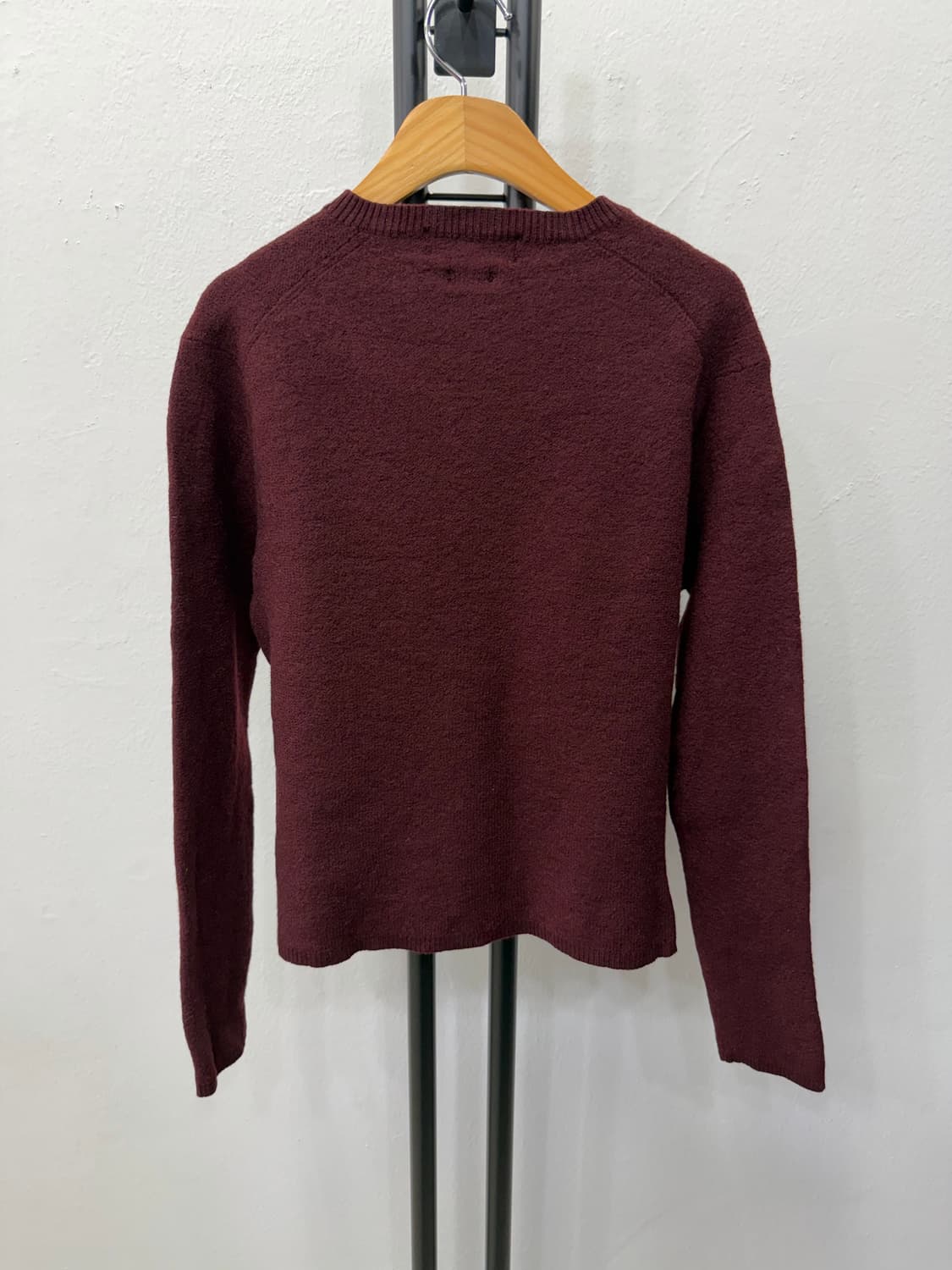 정품) 폴로랄프로렌 메리노울 여성 브이넥 니트 XL 상품이미지4