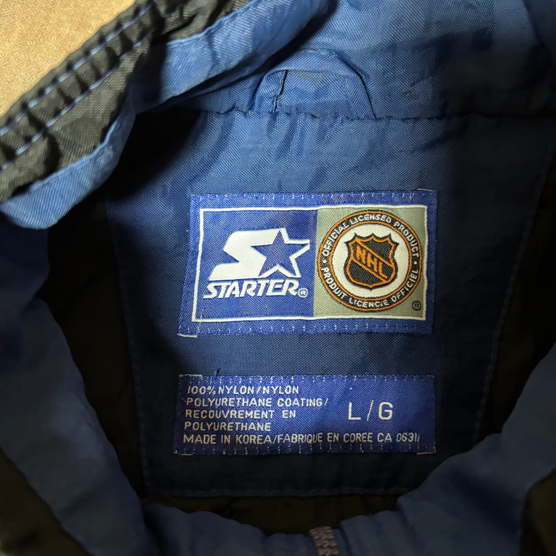 빈티지 스타터 NHL 자켓 상품이미지3