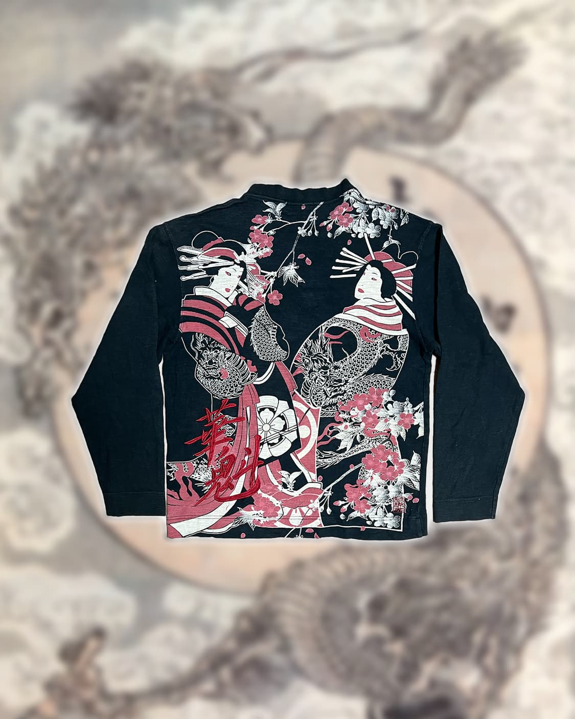 카라쿠리타마시 맨투맨 상품이미지2