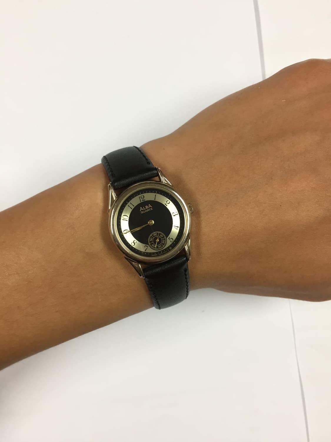 90s seiko alba quatz combi gold 상품이미지2