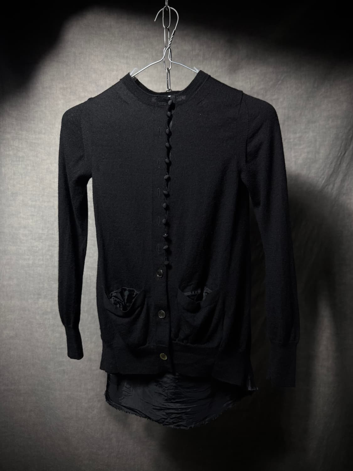 Sacai luck Back Pleated Cardigan  상품이미지1