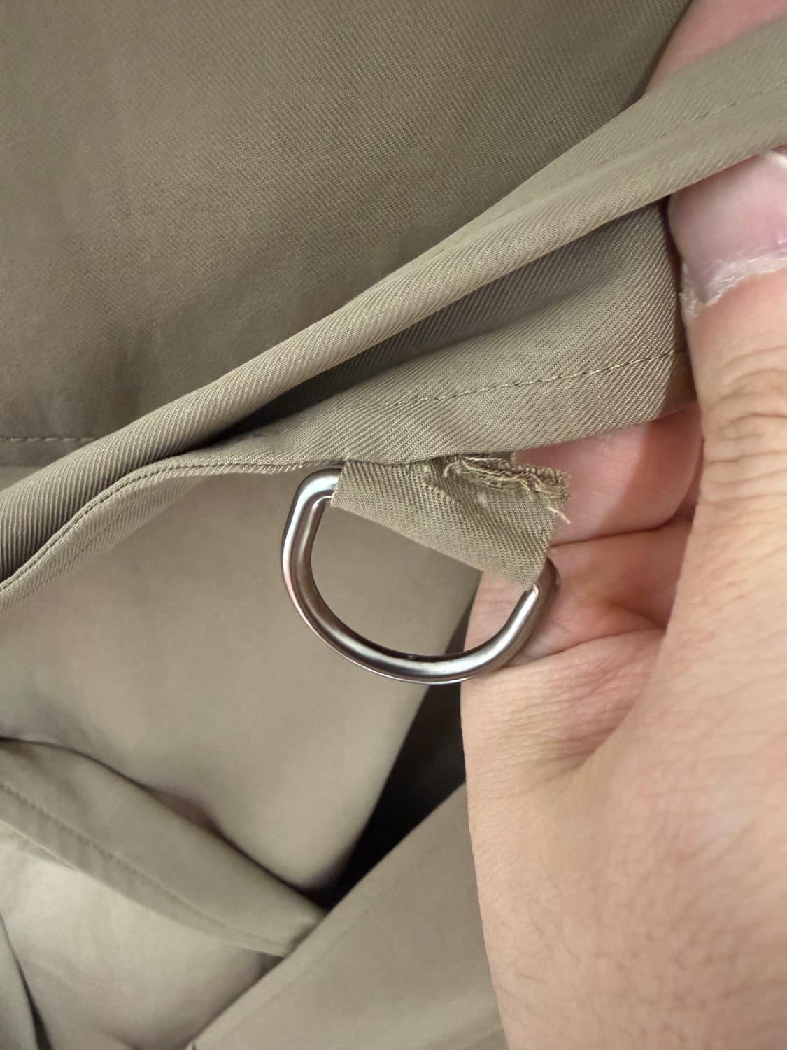 System homme 오버핏 트렌치코트 상품이미지3