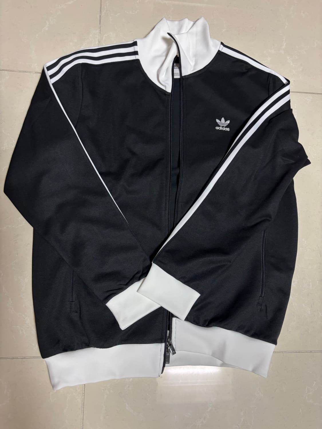 아디다스 베켄바우어 트랙탑 블랙 XL 새상품 상품이미지2